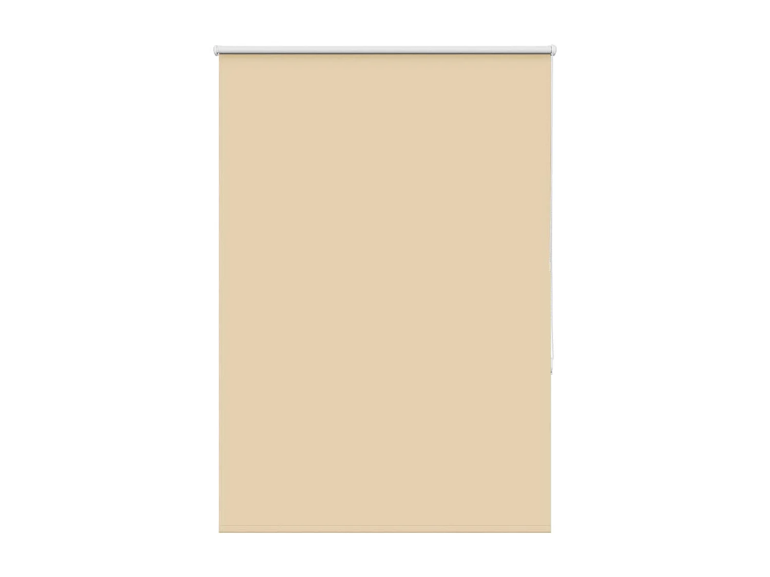 Estor Enrollable Opaco Beige 90x130 cm Tela Ancho 85,7 cm