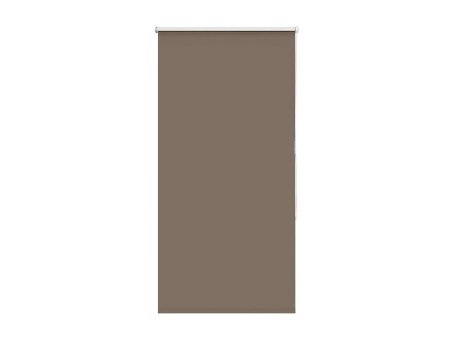 Estor Enrollable Opaco Color Café 70x130 cm Tela Ancho 65,7cm