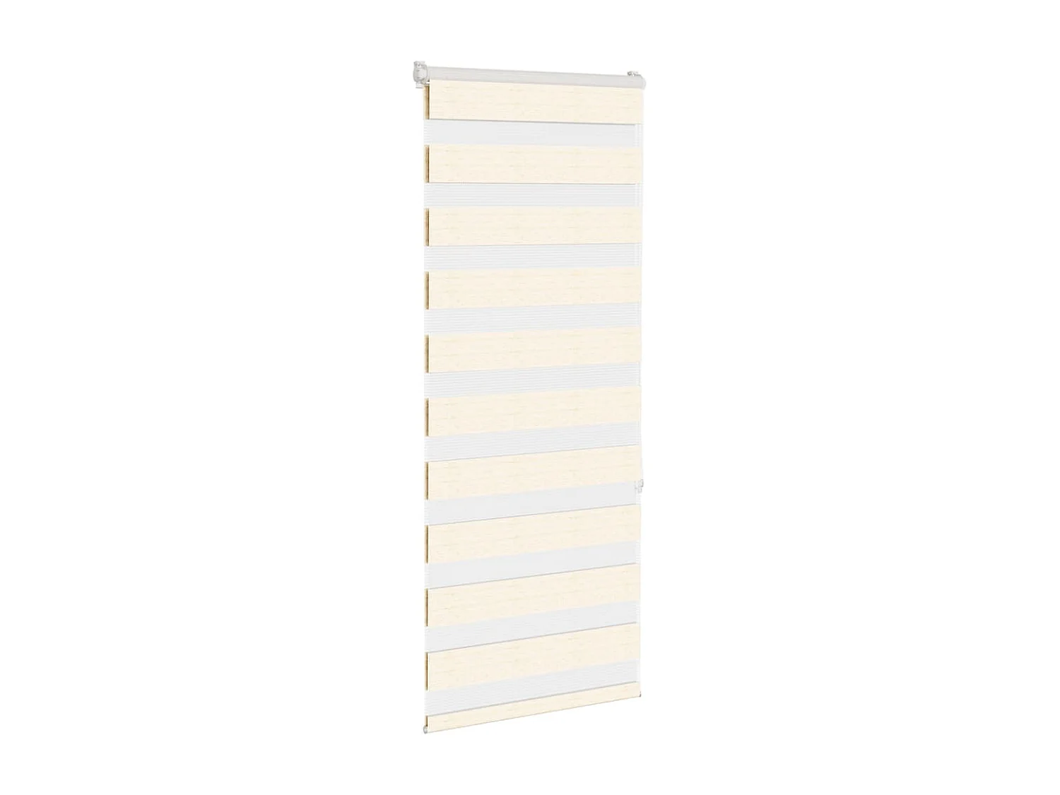 Store zèbre beige marbré largeur du tissu 50,9 cm polyester