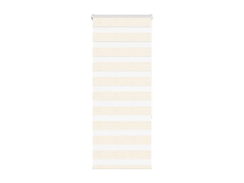 Zebra Blind 55x150 cm stofbreedte 50,9 cm polyester marmerbeige