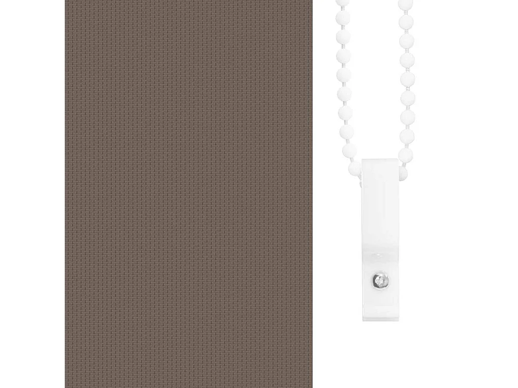 Store enrouleur occultant café 45x130cm largeur du tissu 40,7cm