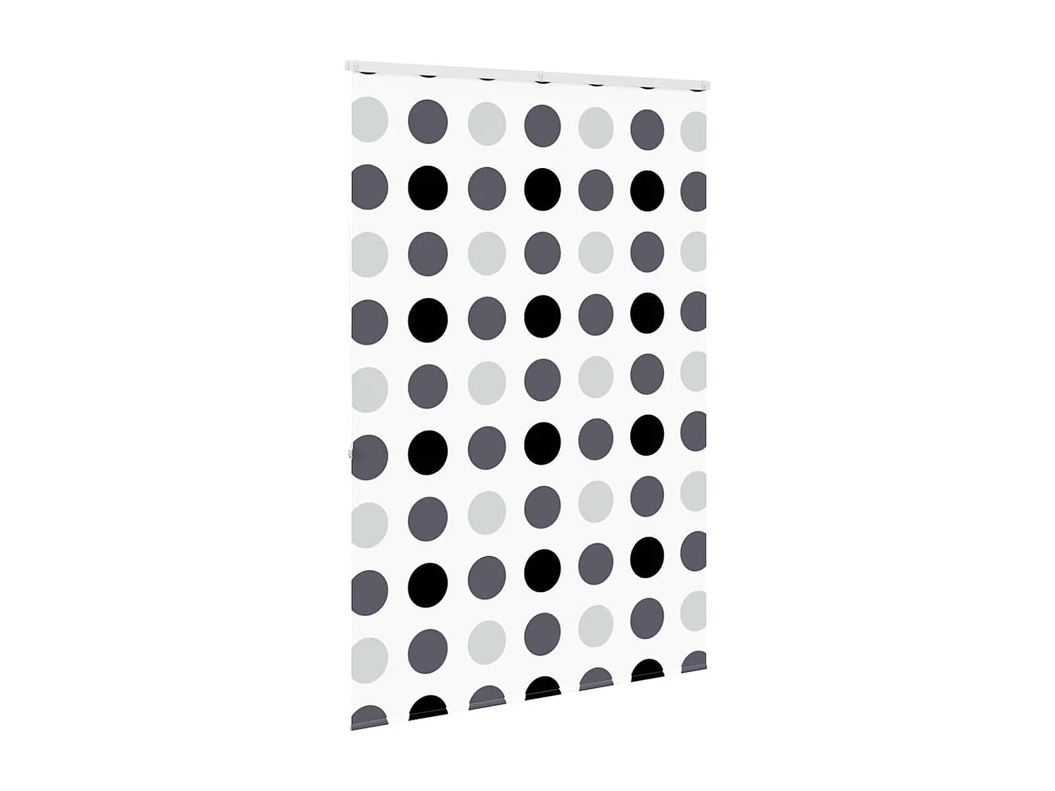 Store enrouleur de douche avec cassette largeur du tissu 156 cm