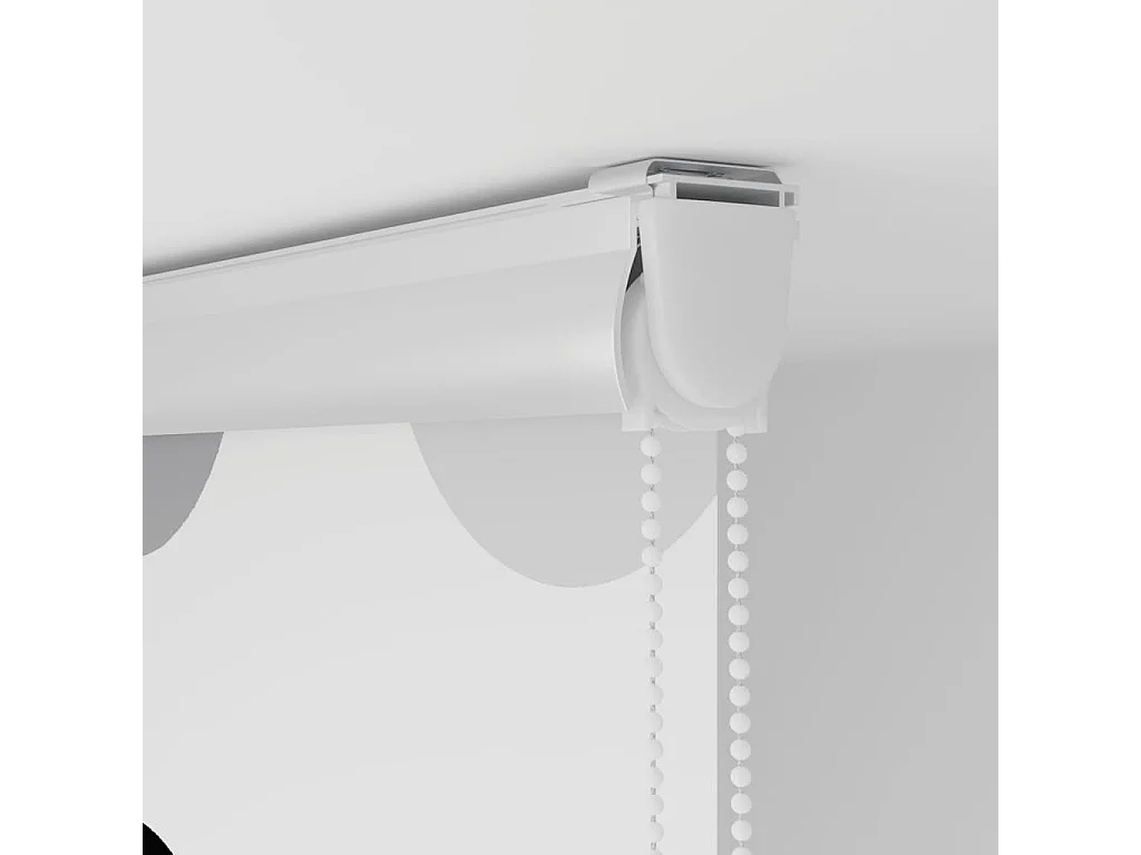 Store enrouleur de douche avec cassette largeur du tissu 156 cm