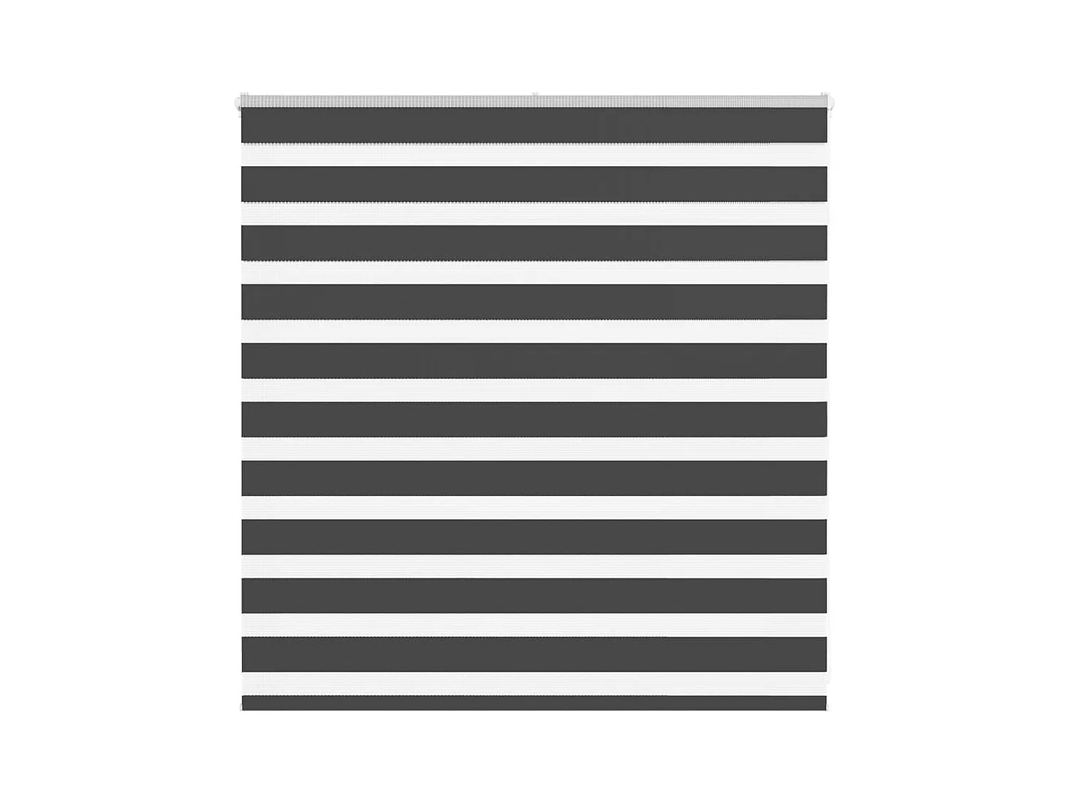 Store zèbre noir 150x100 cm largeur du tissu 145,9 cm polyester