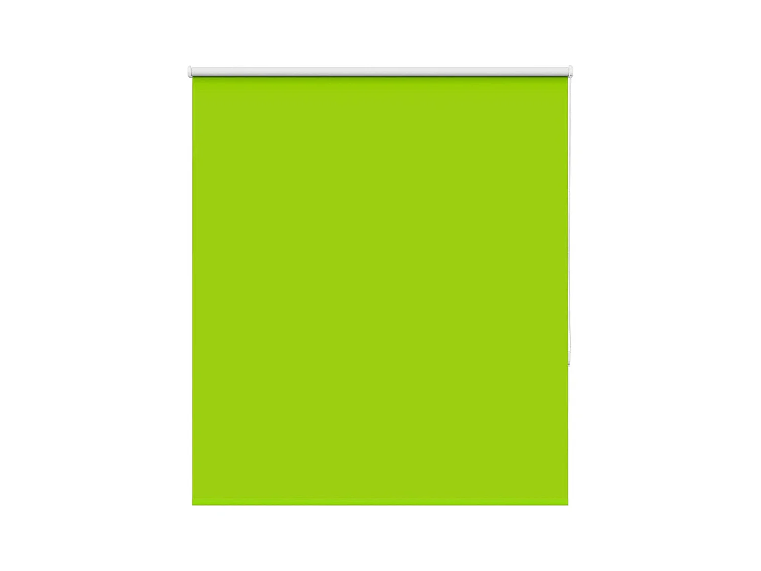 Estor Enrollable Opaco hojas verde 135x130cm Tela Ancho 131,6cm