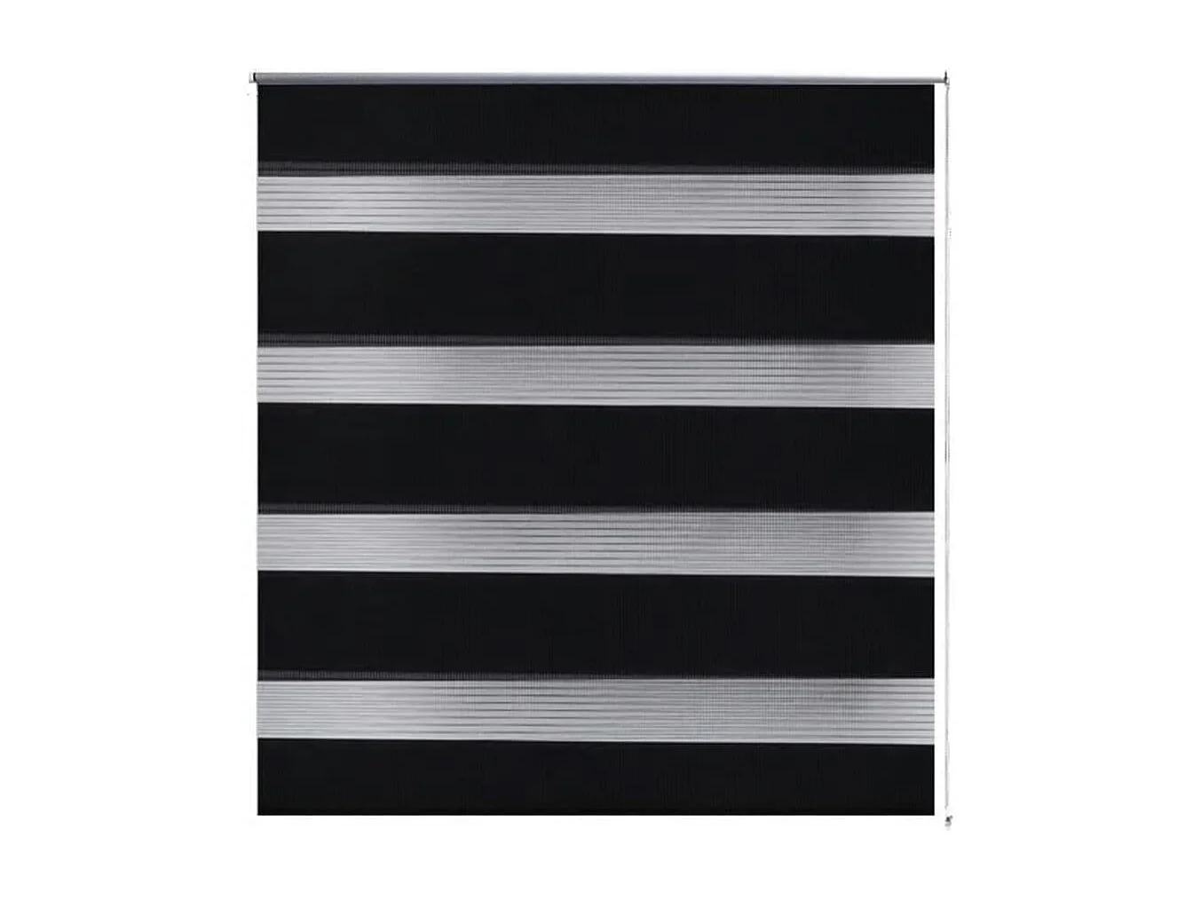 Duo rolgordijn 100 x 175 cm zwart