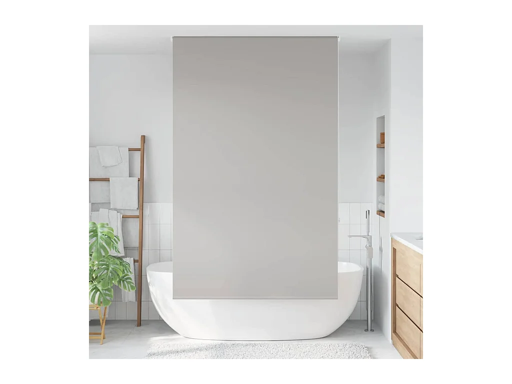 Store enrouleur de douche 120x240 cm largeur du tissu 116 cm