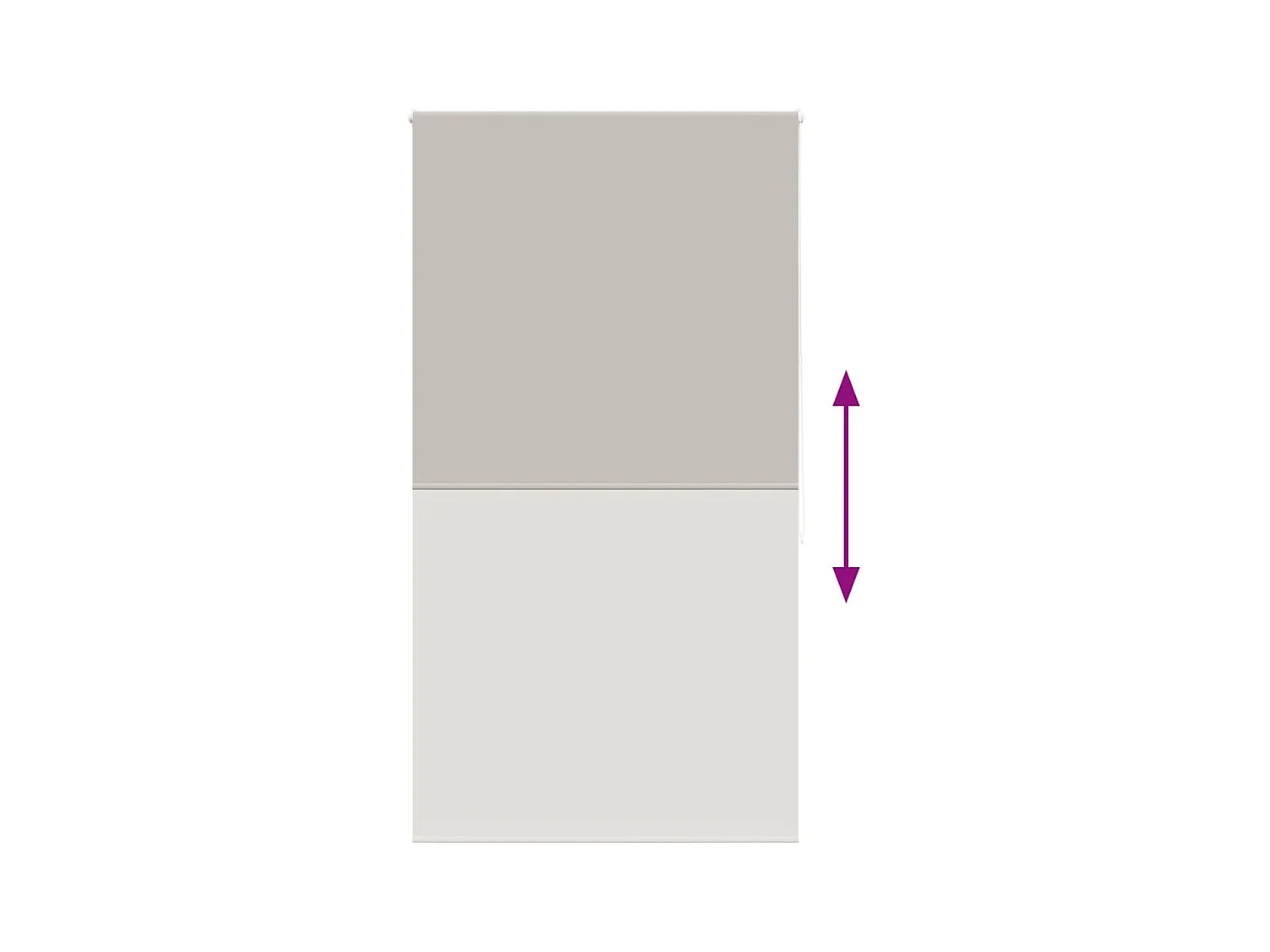 Store enrouleur de douche 120x240 cm largeur du tissu 116 cm