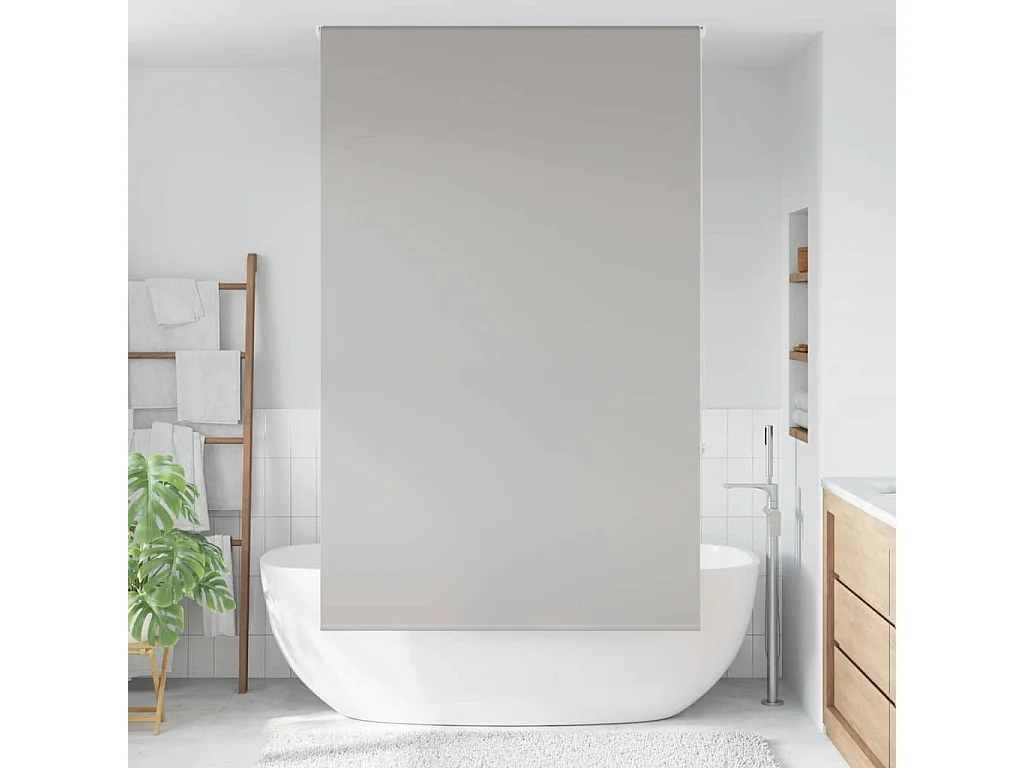 Store enrouleur de douche 120x240 cm largeur du tissu 116 cm