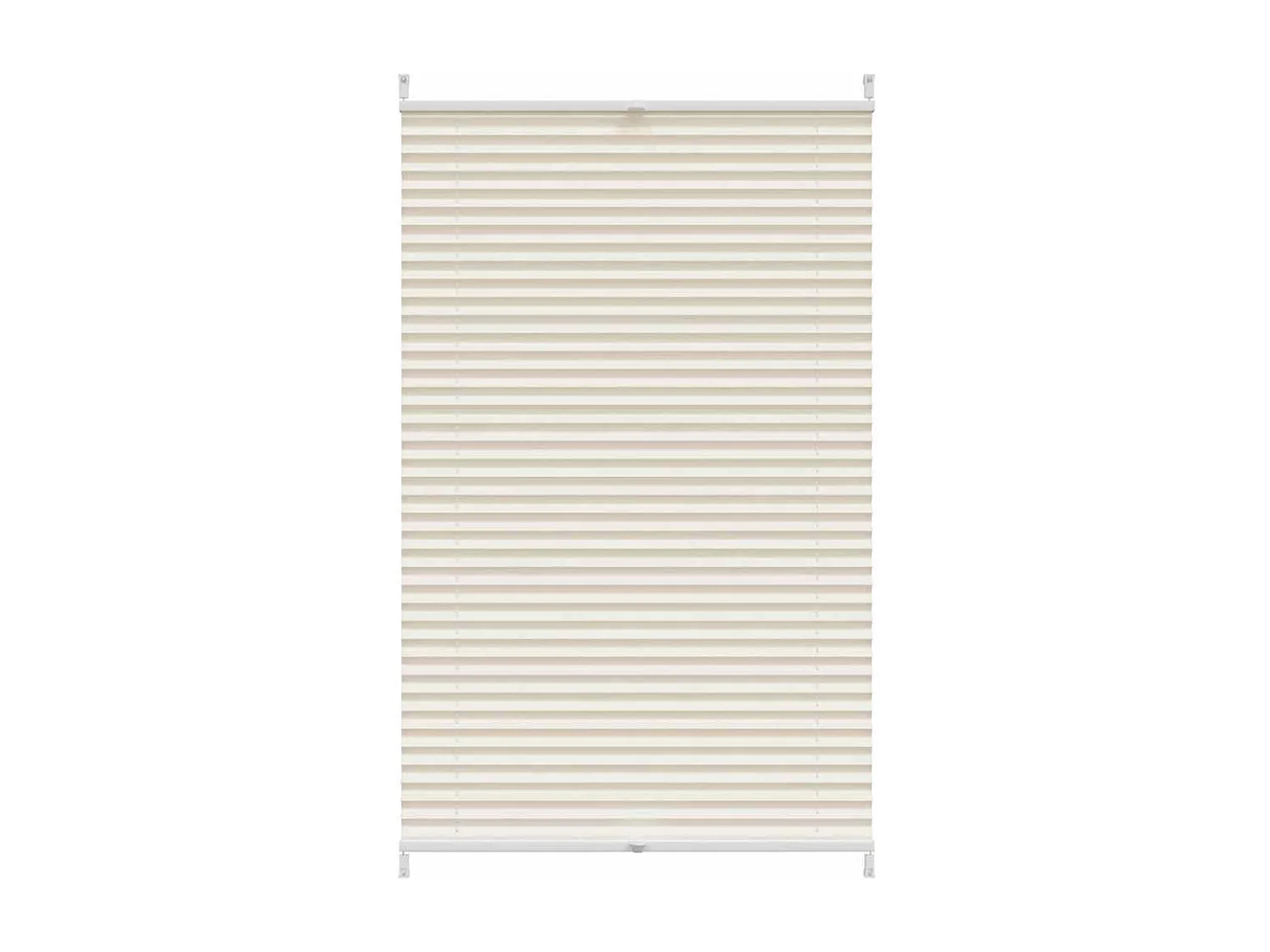 Store plissé 70x125 cm Crème