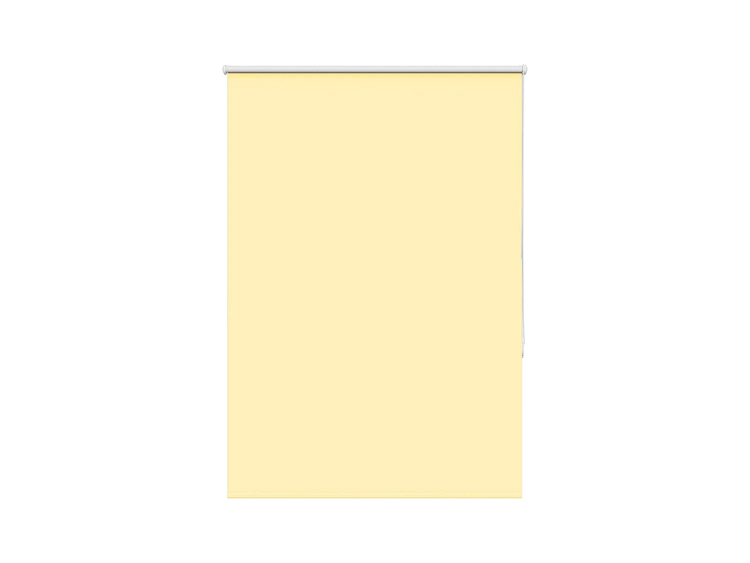 Rolgordijn verduisterend 115x175 cm stofbreedte 110,7 cm geel