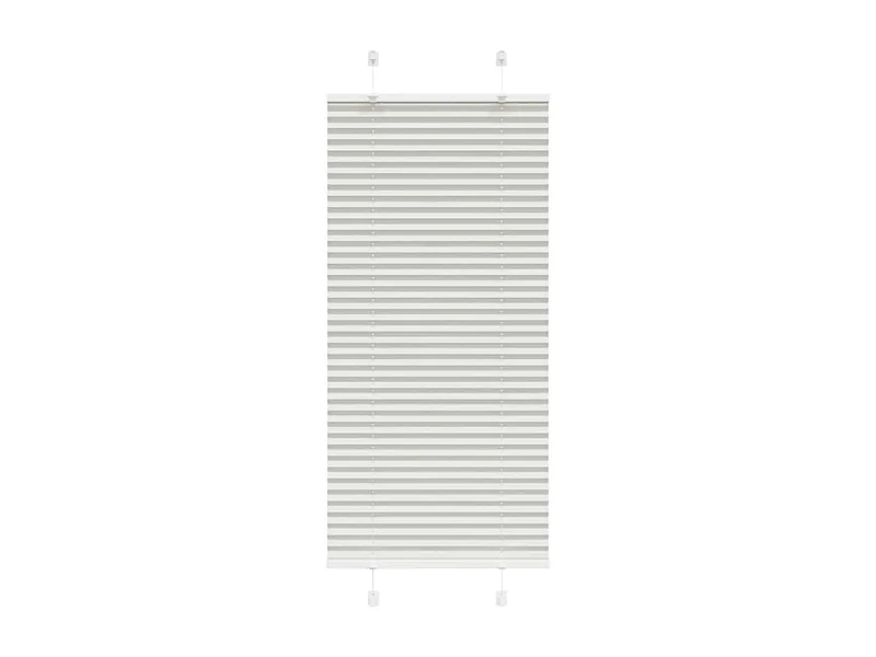 Store plissé gris clair 60x150 cm largeur du tissu 59,4 cm