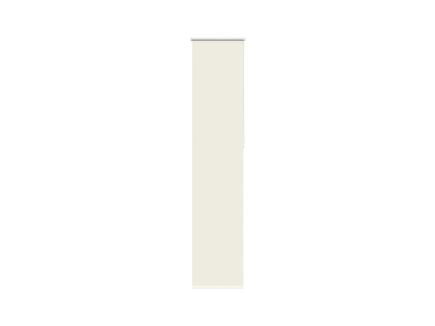 Store enrouleur occultant blanc cassé 60x230cm largeur du tissu