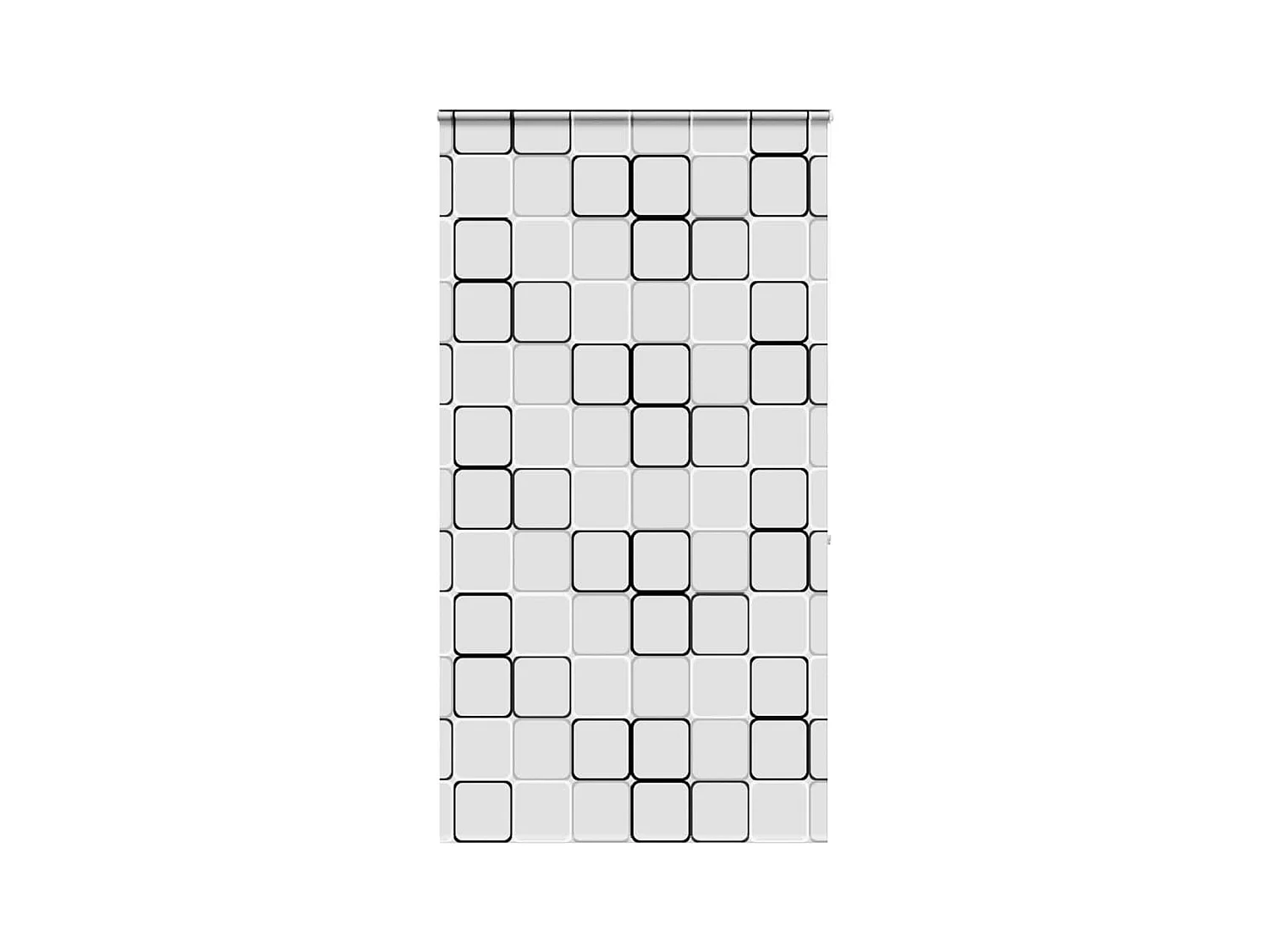 Rolo de Duche Estores com 130x240 cm Largura Tecido 126 cm
