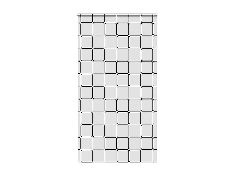 Rolo de Duche Estores com 130x240 cm Largura Tecido 126 cm