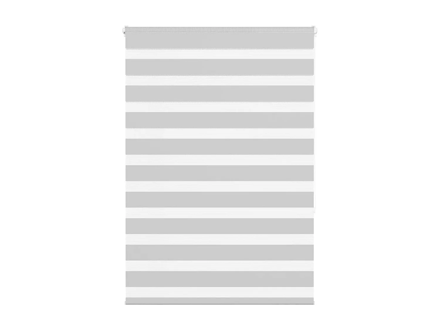 Store zèbre gris clair largeur du tissu 110,9 cm polyester