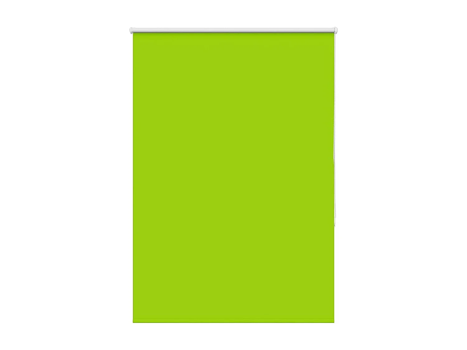 Estor Enrollable Opaco hojas verde 90x130 cm Tela Ancho 85,7 cm