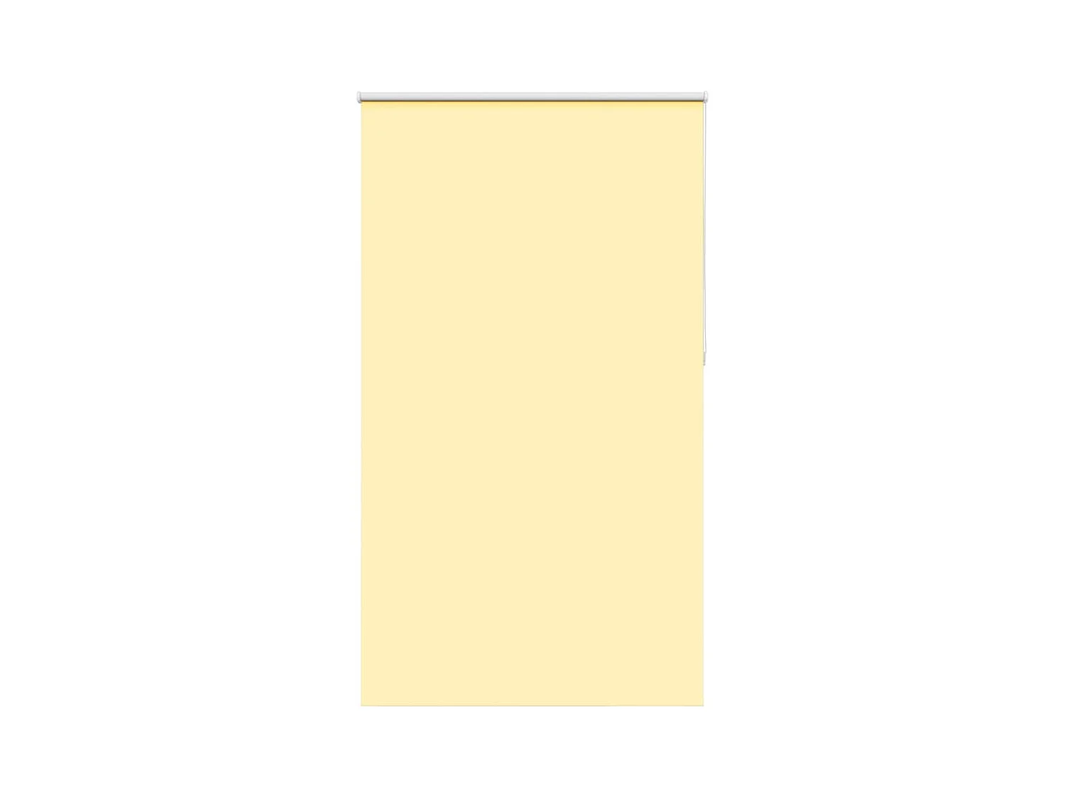 Rolgordijn 120x230 cm verduisterend stofbreedte 116,6 cm geel