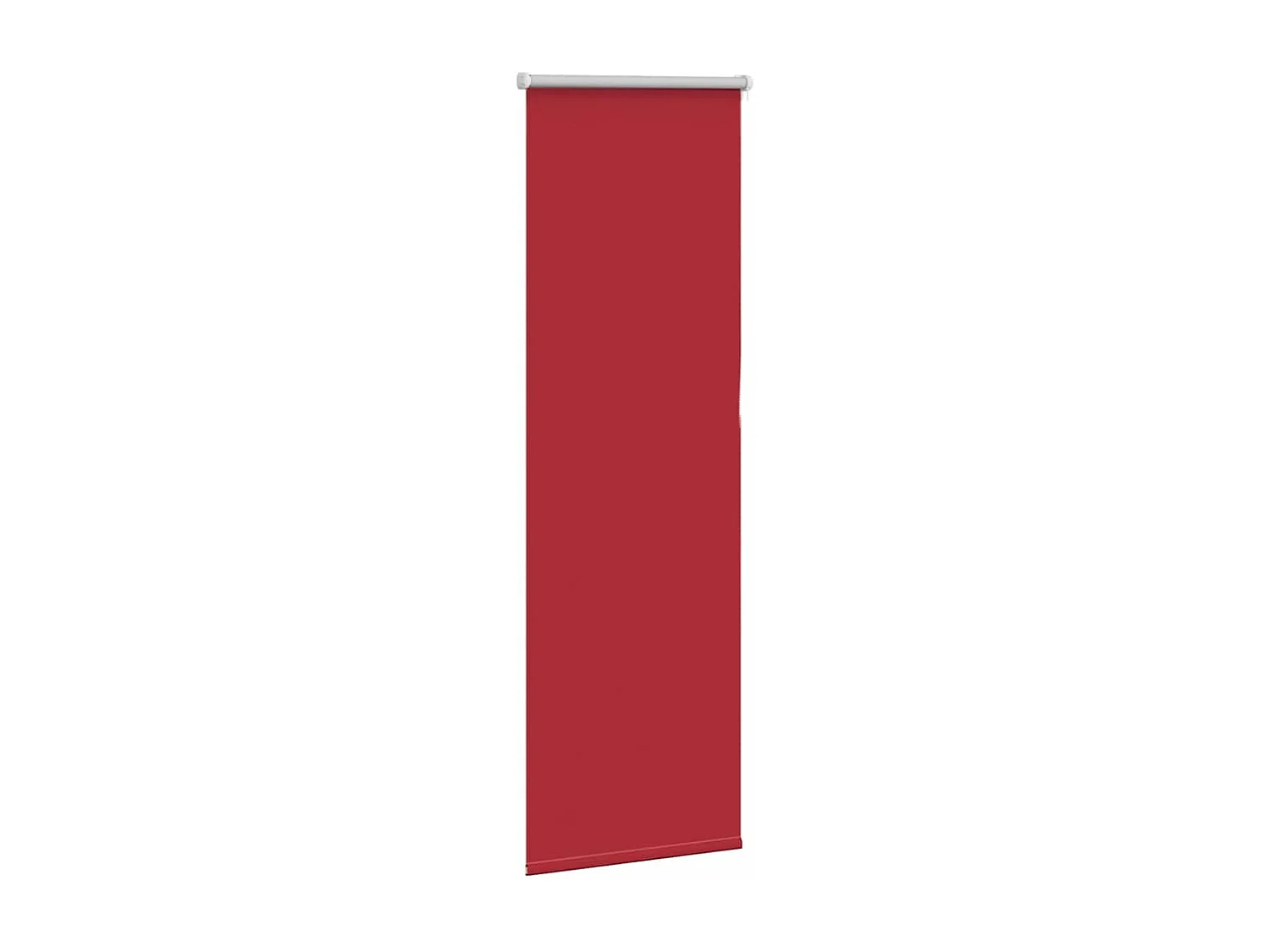 Estor Enrollable Opaco Rojo 40x175 cm Tela Ancho 35,7 cm
