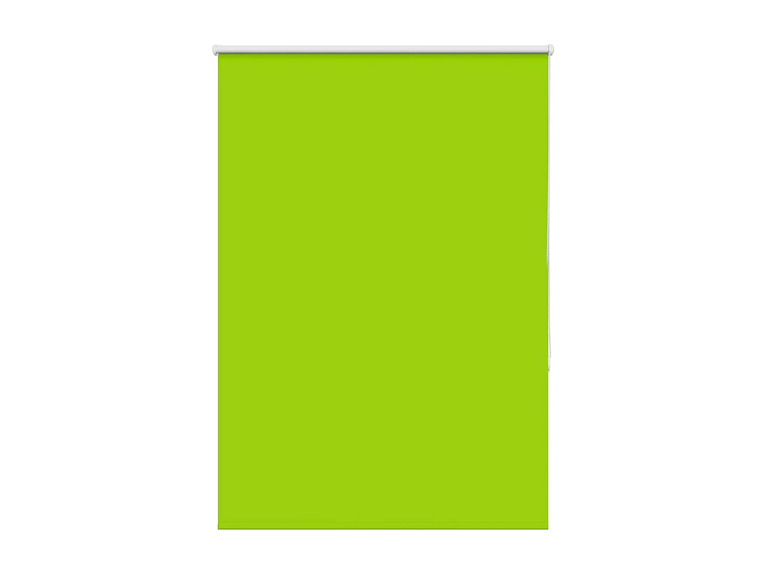 Estor Enrollable Opaco hojas verde 90x175 cm Tela Ancho 85,7 cm