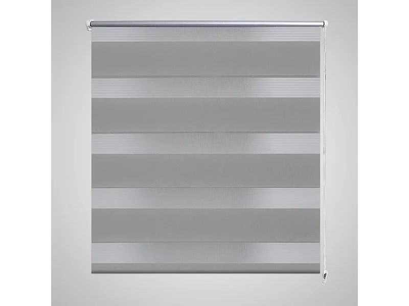 Store enrouleur tamisant 40 x 100 cm gris