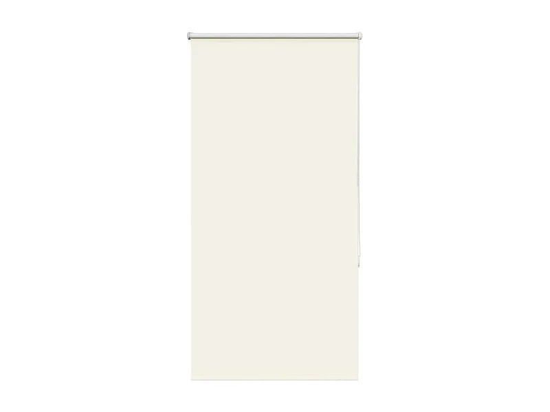 Store enrouleur occultant blanc cassé largeur du tissu 80,7 cm