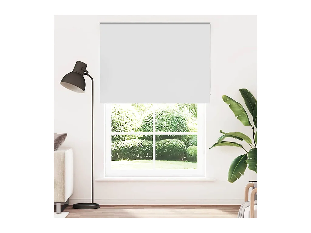 Estor Enrollable Opaco Blanco 150x210 cm Tela Ancho 146,6 cm