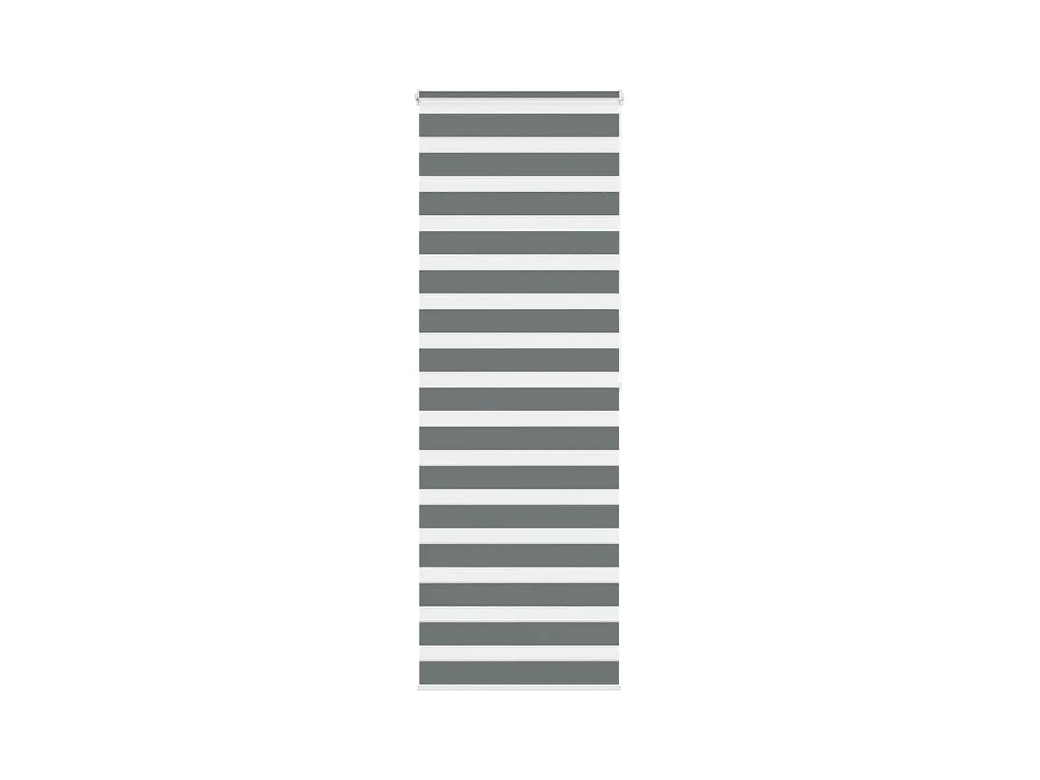 Store zèbre gris foncé largeur du tissu 80,9 cm polyester