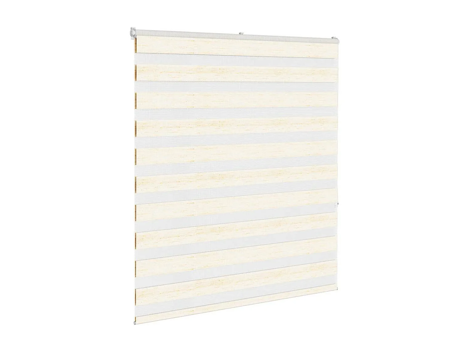 Store zèbre beige marbré largeur du tissu 125,9 cm polyester