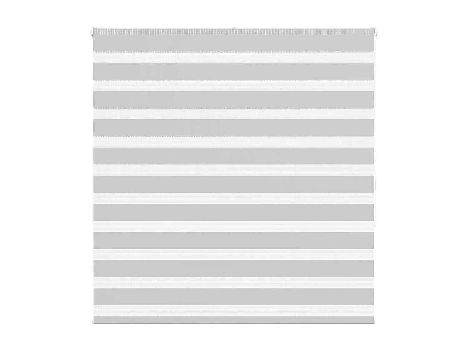 Estor cebra gris claro 140x150cm tejido ancho 135,9cm poliéster