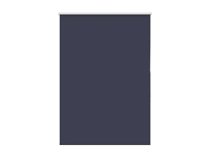 Estor Enrollable Opaco marino 90x130 cm Tela Ancho 85,7 cm