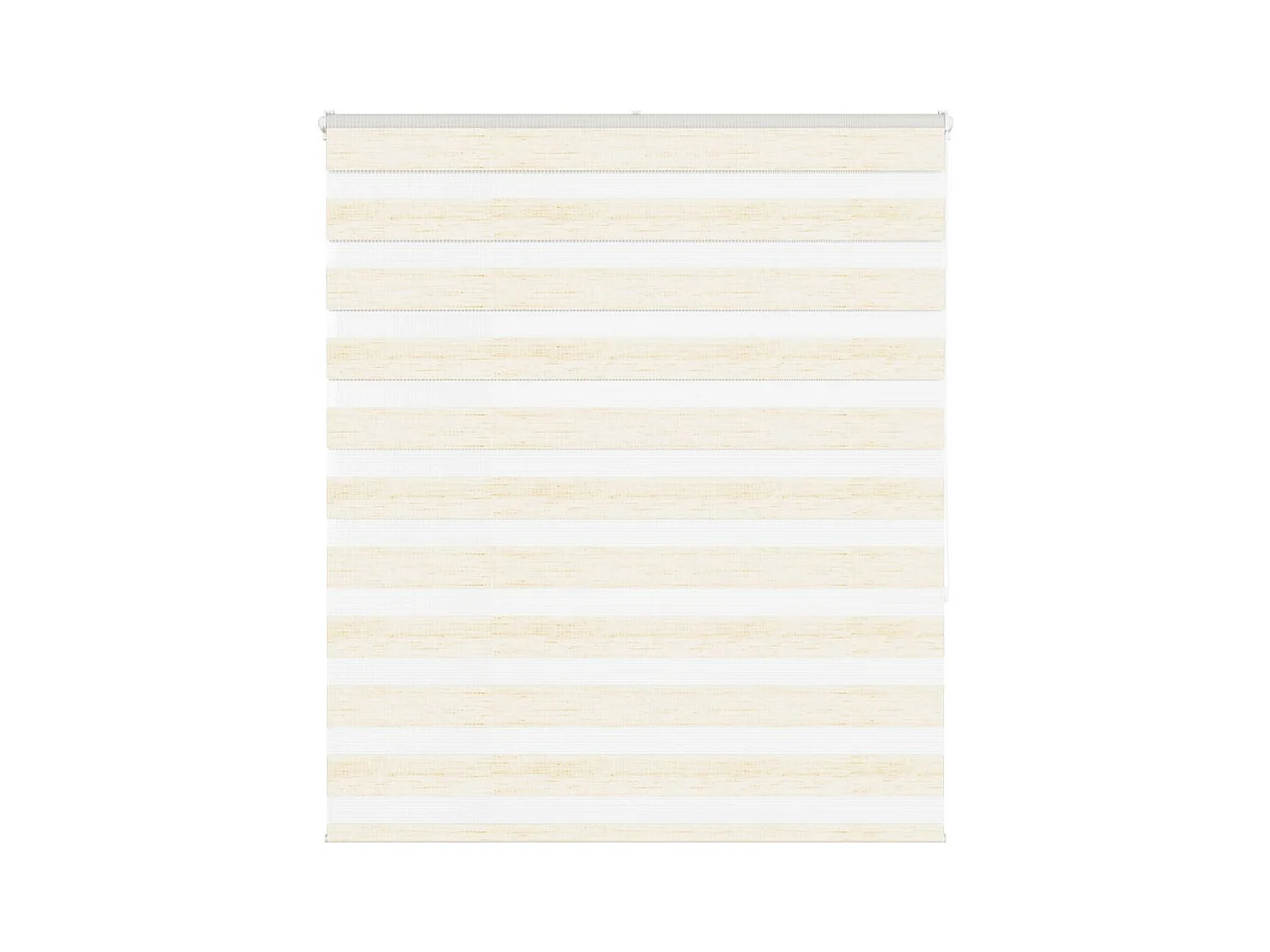 Zebra rolgordijn 105x150 cm stofbreedte 100,9 cm marmerbeige