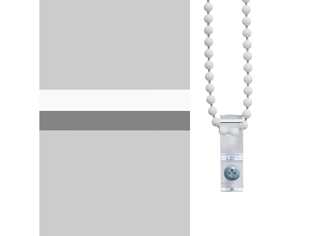 Doucherolgordijn met cassette 120x240 cm stofbreedte 116 cm