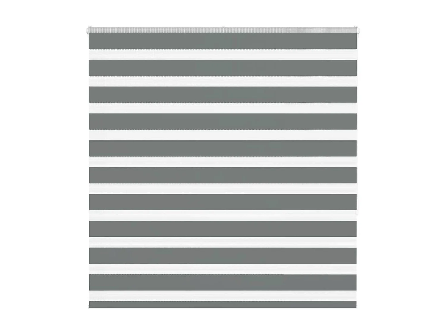 Estor cebra gris oscuro tejido ancho 135,9 cm poliéster