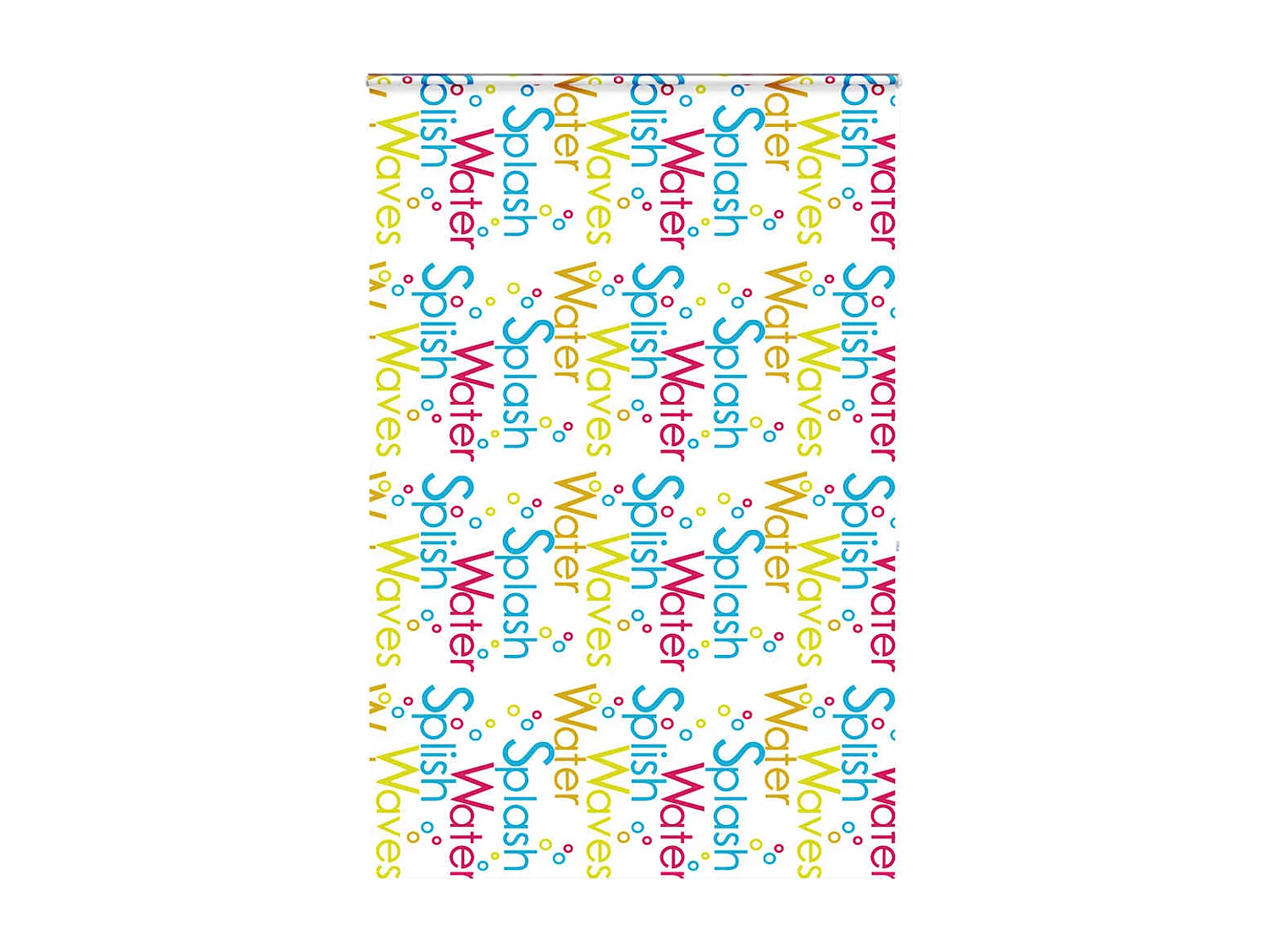 Store enrouleur de douche avec cassette largeur du tissu 146 cm