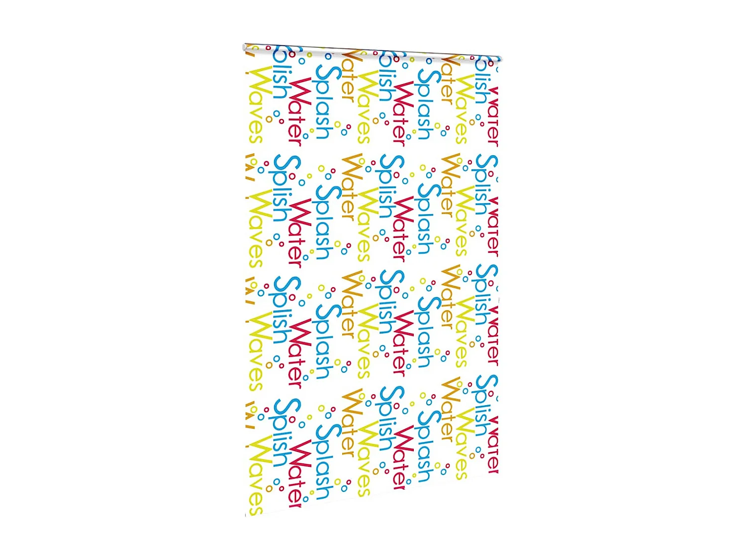 Store enrouleur de douche avec cassette largeur du tissu 146 cm