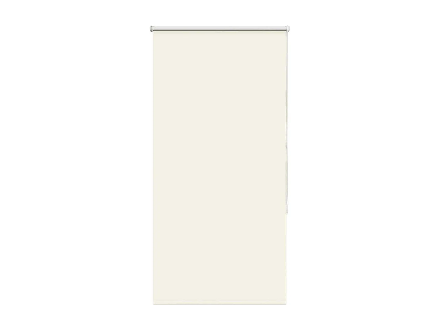 Estor Enrollable Opaco Blanco Roto 80x150cm Tela Ancho 75,7cm