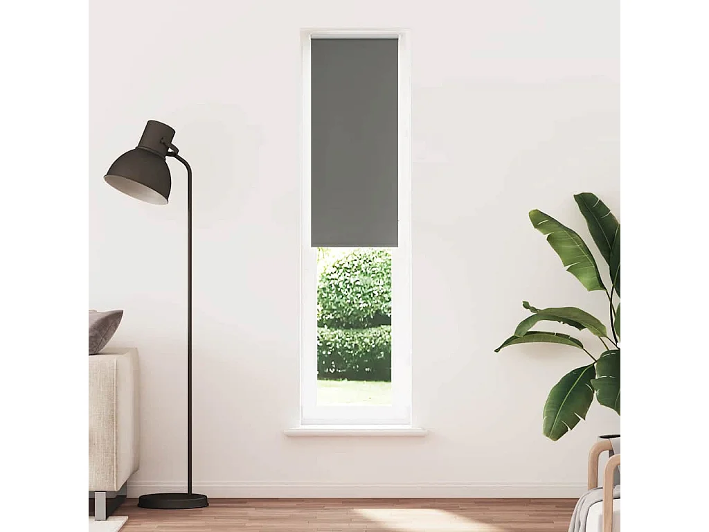 Estor Enrollable Opaco Blanco Roto 80x150cm Tela Ancho 75,7cm