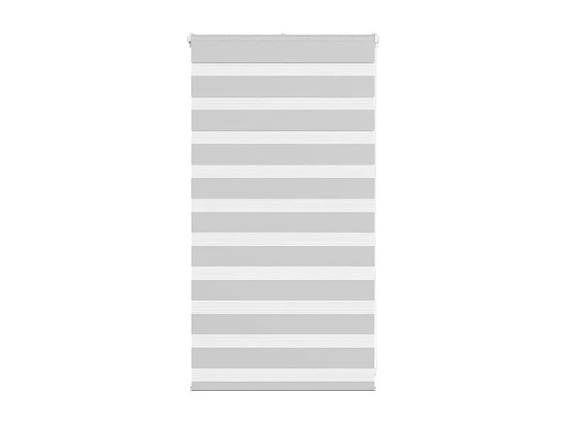 Store zèbre gris clair largeur du tissu 80,9 cm polyester