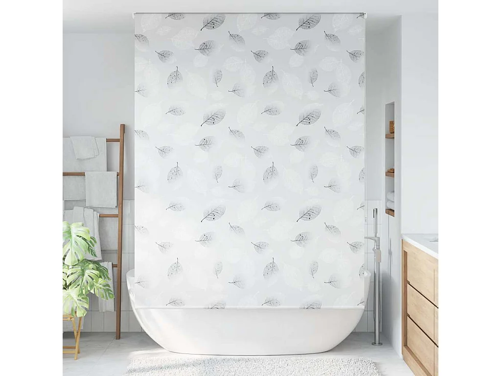 Store enrouleur de douche 160x240 cm largeur du tissu 156 cm