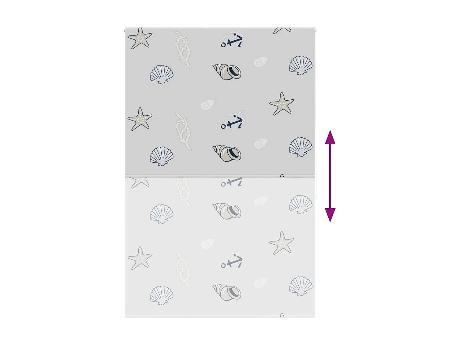 Rolo de Duche Estores 160x240 cm Largura Tecido 156 cm