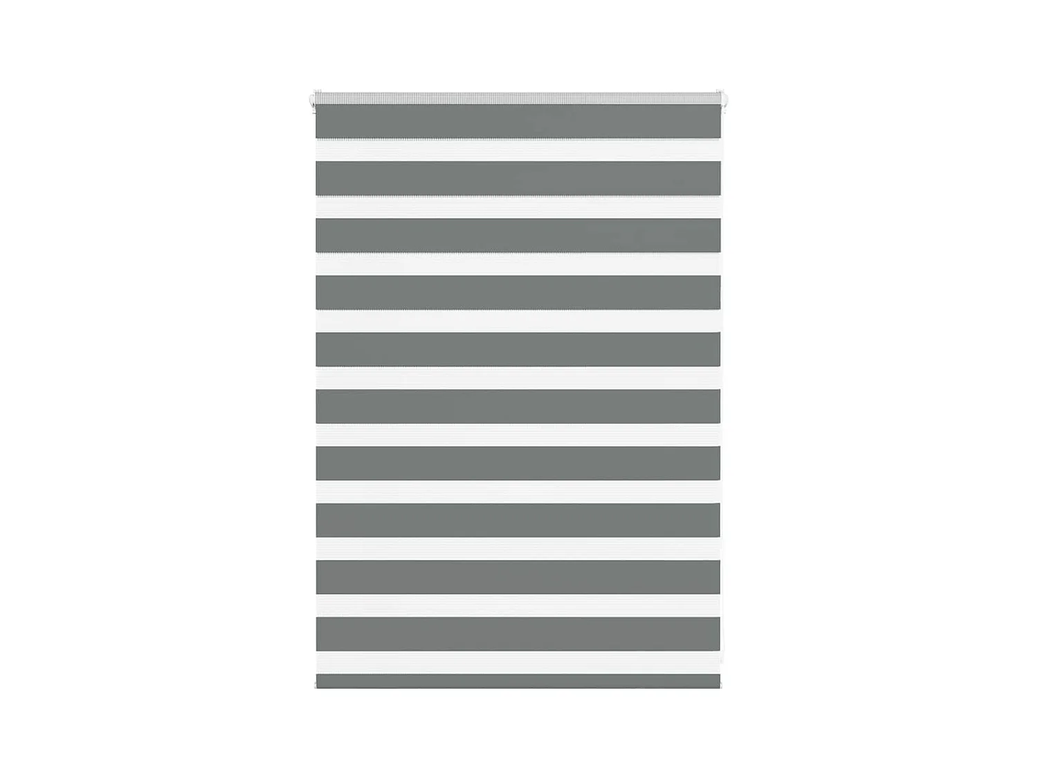 Store zèbre gris foncé largeur du tissu 100,9 cm polyester