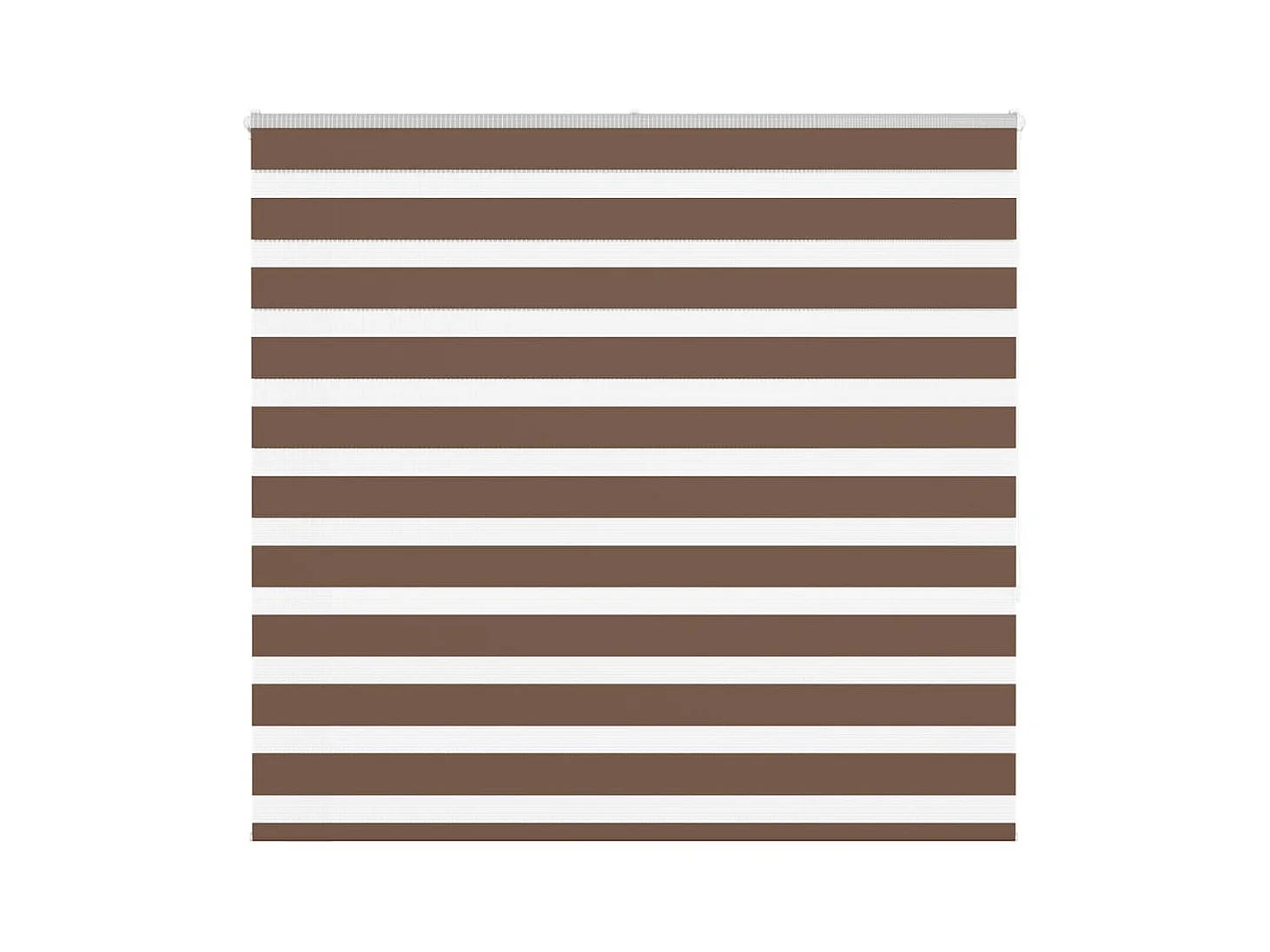Store zèbre marron 165x150cm largeur du tissu 160,9cm polyester