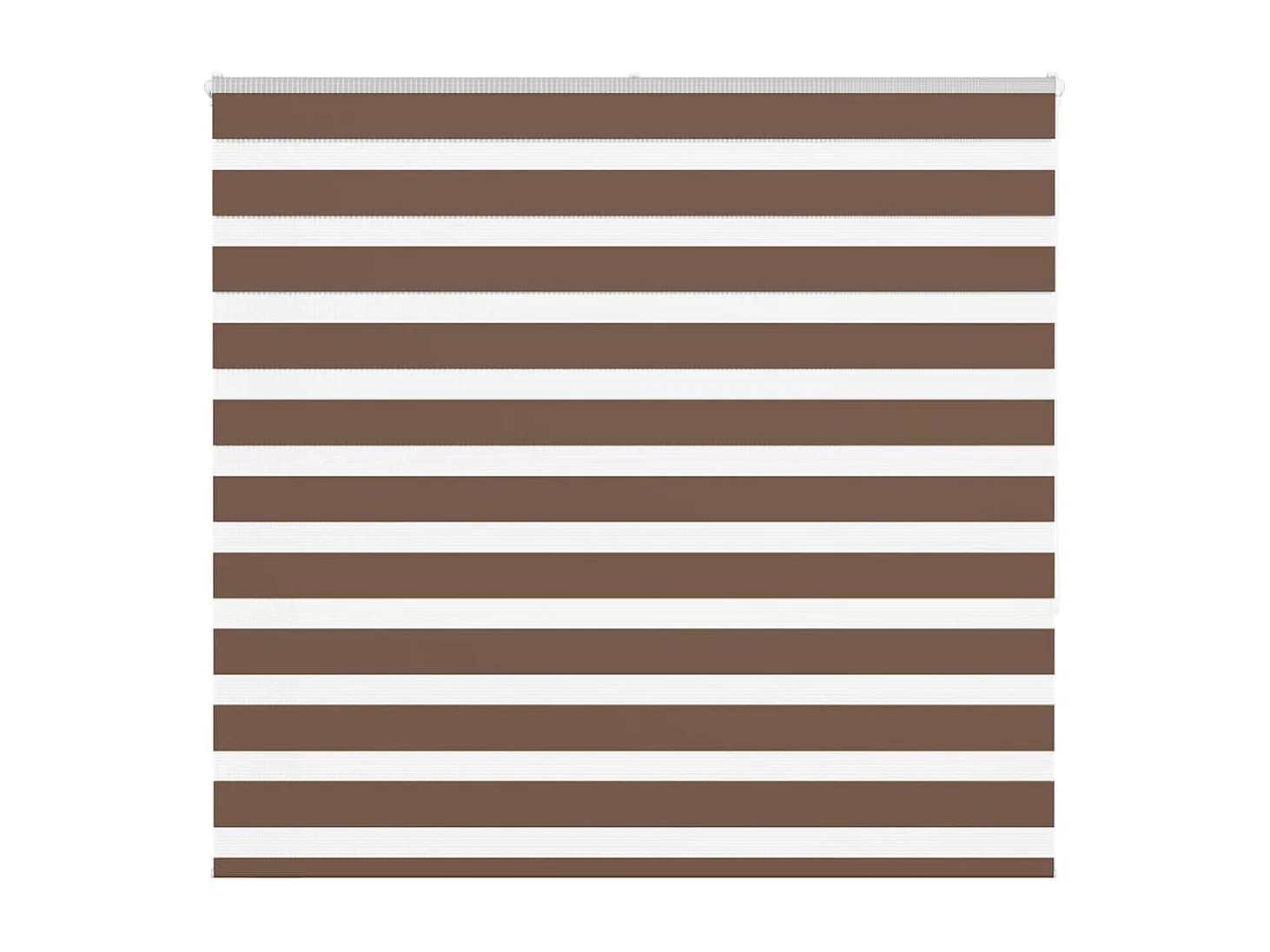 Zebra rolgordijn 165x150 cm stofbreedte 160,9cm polyester bruin