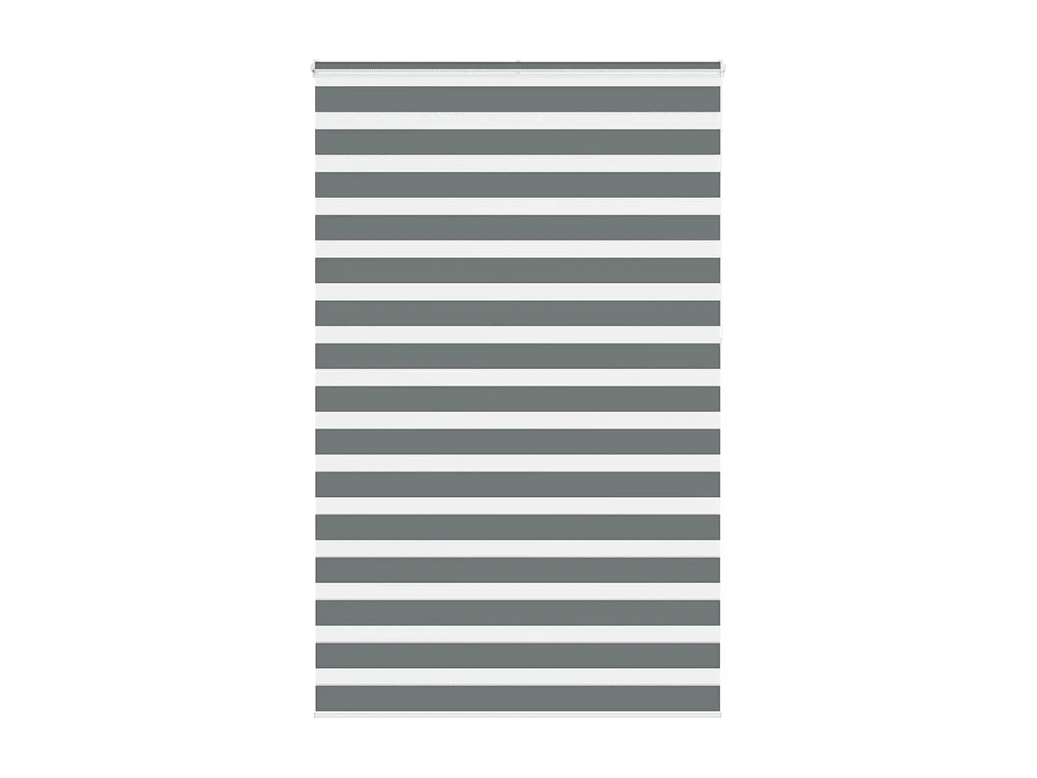 Store zèbre gris foncé largeur du tissu 145,9 cm polyester