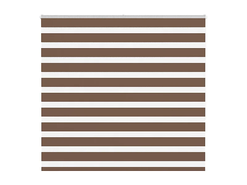 Store zèbre marron 155x150cm largeur du tissu 150,9cm polyester