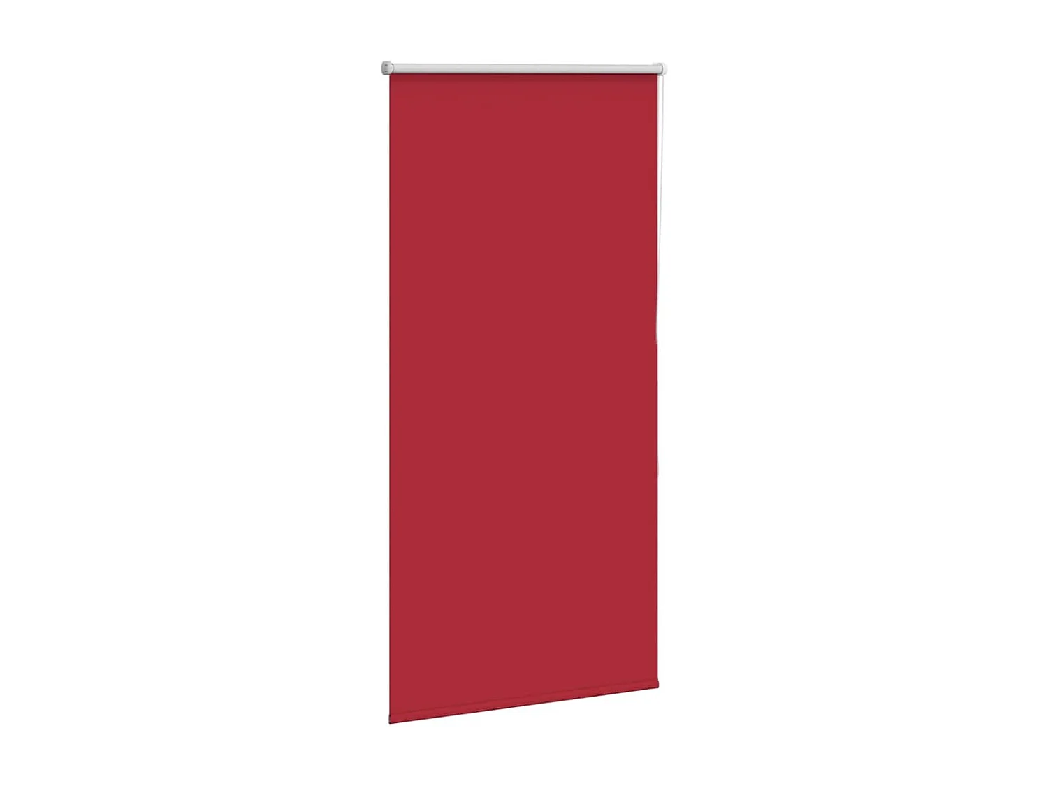 Estor Enrollable Opaco Rojo 70x130 cm Tela Ancho 65,7 cm