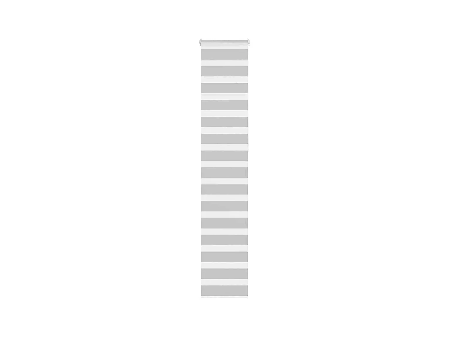 Store zèbre gris clair largeur du tissu 45,9 cm polyester