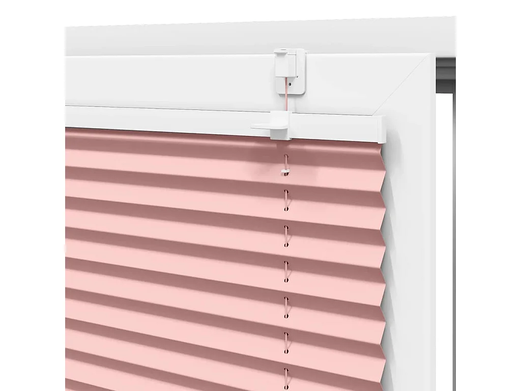 Estor Plisado rosa 95x150 cm Tela Ancho 94,4 cm Poliéster