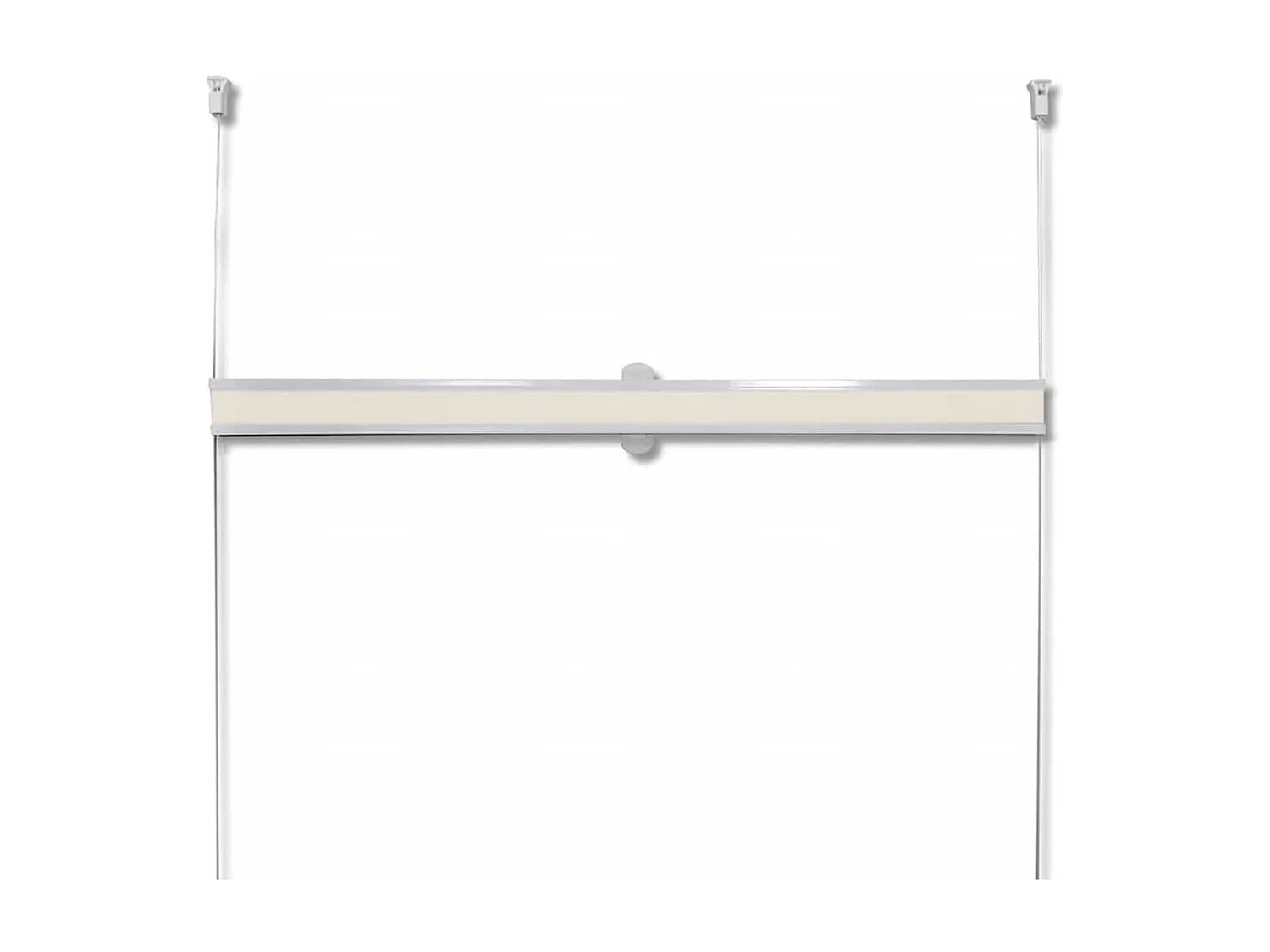 Store plissé 40x100 cm Crème